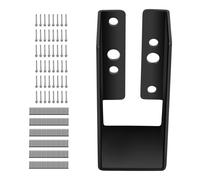 Uimoso Juego de 24 Soportes Ocultos Vigas de 51 x 102 mm Interior 40,6 x 91,4 mm