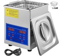Uimoso Limpiador Ultrasónico 1,8-2L, Equipo de Limpieza por Ultrasonidos 40 kHz