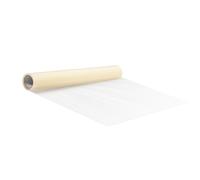 VEVOR Película Protectora para Alfombra 9,2 x 61 m con Respaldo Adhesivo, Rollo de Polietileno Autoadhesivo Antideslizante Resistente a Rayones y Derrames para Construcción, Pintura y Renovación