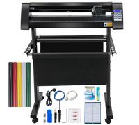 Uimoso Plóter de Corte de Vinilo 720 mm Luz de Guía LED Signmaster Label Maker