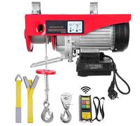 Uimoso Polipasto eléctrico 600 kg con mando remoto inalámbrico 1150 W 220 V
