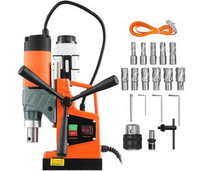 Uimoso Taladro Magnético Taladro Prensa Portátil 1450 W 12500 N 850 rpm