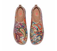 UIN Women Casual Fashion Shoes with PU Upper and EVA Outsole Hiking Shoes Painted Slip On Shoes Low-Tops Phoenix Legend Toledo I UK Size 5.5, EU Size (39)