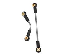 Uinfhyknd 1 de Varilla de TraccióN de la DireccióN Coche RC Parte de ActualizacióN Barra de DireccióN RC de Metal para B1 B14 B24 B24 C14 C24 1/16