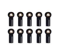 Uinfhyknd 10 pies de metal enlaces de tracción esféricos para 1/10 RC Car Crawler AXIAL SCX10 D90 D110 CC01, negro