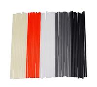 Uinfhyknd 100 piezas de plástico de soldadura de varillas PP/PVC/PPR de plástico de soldadura de reparación de varillas para parachoques y reparación de plástico diario