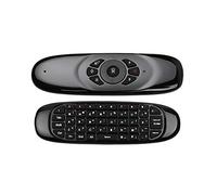 Uinfhyknd 2.4G RatóN de Teclado Inalambrico Control Remoto para Android TV Caja Computadora IngléS VersióN Giroscopio de 6 Ejes