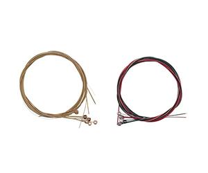 Uinfhyknd 2 Juegos de 6 Cuerdas de Guitarra de Repuesto Cuerda de Acero para Guitarra AcúStica de Cambio de Guitarra