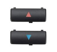 Uinfhyknd 2 unidades climatizador A/C panel control temperatura botón interruptor cubierta clave para X5 E39 E53 525I 530I 540I 64116924315