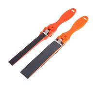 Uinfhyknd 2 unidades de papel de lija talla madera papel de lija regla de la joyería pulido herramienta abrasivo soporte para molienda