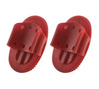 Uinfhyknd 2 unids suave celulitis cuerpo masajeador cepillo guante anti celulitis adelgazante relajante exfoliante masaje baño spa