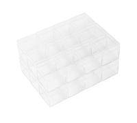 Uinfhyknd 24 cajas cuadradas de plástico transparente para bombones, caja de joyas, regalo de cumpleaños, caja de regalo