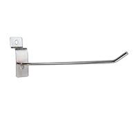 Uinfhyknd 25 x Gancho único Perno Tienda Display Adaptación Punta Perchero - 150mm