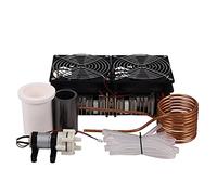 Uinfhyknd 2500W ZVS Calentador de InduccióN Calentamiento por InduccióN de Alta Frecuencia Placa PCB Metal Fundido + Bobina + + Bomba