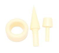 Uinfhyknd 3 unidades de rollo de gofres de herramientas para manualidades, cono de helado, molde de repostería, molde de esquina, molde de herramientas de postre, crujiente, moldeador de tubo dulce