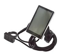 Uinfhyknd 36-60V plástico eléctrico LCD pantalla medidor pantalla inteligente KT bicicleta modificación motor piezas de bicicleta
