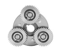 Uinfhyknd 36T 38Mm Engranaje Planetario con Embrague para Motor Eléctrico E-Bike Engranaje Acero Piezas Ebike