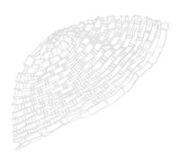 Uinfhyknd 47 Bolsa de Repuesto Neto de Repuesto en Caucho Transparente de Pulgadas para Equipo de Ganado