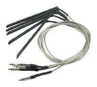 Uinfhyknd 5 cables flexibles para guitarra acústica