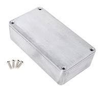 Uinfhyknd 5 piezas Pedal de efectos de guitarra aluminio caja recinto para DIY Guitarra Pedal Kit 1590B