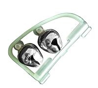 Uinfhyknd 50 Pcs, Luz, Campanas Gemelas, Clip en Herramientas de, Alarma de Mordedura de CañA, Accesorios de Aparejos de RáPidos PortáTiles