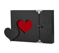Uinfhyknd Álbum de fotos DIY para amantes de cumpleaños, fotos de boda, álbum de fotos de , álbum de recortes de papel, manualidades, álbumes adhesivos