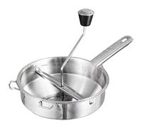 Uinfhyknd Alimentos de acero inoxidable, apretones de alimentos, licuadora de verduras de cocina