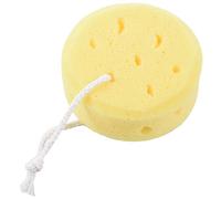 Uinfhyknd Amarillo Cuerpo del Bano Ducha Esponja Suave w Colgando Bucle