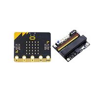 Uinfhyknd BBC Microbit Go Paquete de Principiante MicroBit BBC IO V2.0 Placa de ExpansióN Proyectos de Bricolaje Placa de Desarrollo de Aprendizaje Programable