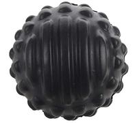 Uinfhyknd Bola De Fascia De Espuma De PU Bola De Masaje De Fitness Relajación Muscular Bola De Cuidado De Impermeable Y Fácil De Limpiar - Negro