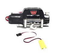 Uinfhyknd Cabrestante AutomáTico de Metal LíNea de Control de 3 Canales para 1/10 RC Crawler Coche Axial SCX10 TRX4 Accesorios Piezas de ActualizacióN, 2