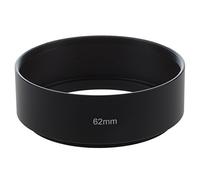 Uinfhyknd Capucha de Lente de Metal de Montaje de Tornillo 62mm para Camara de Video Digital