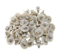 Uinfhyknd Clip de 100 unidades para Kangoo Trafic Primastar Vivaro Side Molding Lower Protection Door