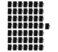 Uinfhyknd Conector RJ45 Cat6 RJ45 Extensión Acoplador Red Ethernet LAN 6 Acoplador Extender Adaptador (negro)