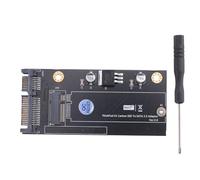 Uinfhyknd Convertidor de Tarjeta Adaptadora de 20 + 6 SSD SATa de 2,5 Pulgadas para X1 Carbon