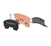 Uinfhyknd Elevador de Cuerdas de ViolíN 4/4, Herramientas de Cambio de Puente de ViolíN, Plantilla de Puentes de ViolíN, Accesorios de ViolíN Duraderos, Oscuro