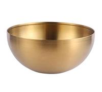 Uinfhyknd Ensaladera de acero inoxidable de gran capacidad, sopa coreana, espaguetis de Ramen, cuenco, recipiente para alimentos, 15 x 7 cm