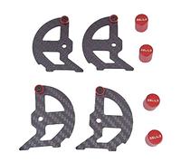 Uinfhyknd Fibra de Carbono RC Rueda Herramienta de Equilibrio Neumáticos Tuerca para 1/8 1/10 1/12 Off-Road Touring RC Piezas