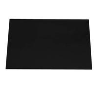 Uinfhyknd Guitarra Bajo Pickguard Sheet Scratch Plate Material en 1 Negro 43 X 29 Cm