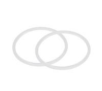 Uinfhyknd Junta de silicona para olla a presión de 22 cm de diámetro interior, 2 piezas, transparente