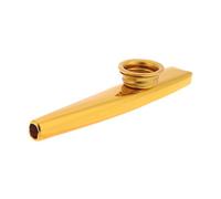 Uinfhyknd Kazoo aleación de aluminio metal 5 piezas regalos flauta diafragma para niños amantes de la música-