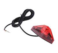 Uinfhyknd Luz Trasera de Freno Ebike, Luz Trasera de Bicicleta EléCtrica DC6V, 12 V, 24 V, 36 V, 48 V, 60 V, Luz LED para Bicicleta EléCtrica, LáMpara de Bicicleta EléCtrica