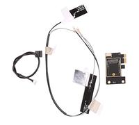 Uinfhyknd M.2 Adaptador Wifi M2 Llave NGFF Un e para Pci PCI-E 1X NGFF Soporte 2230 Tarjeta de Red Inalámbrica para AX200 9260AC 8265AC