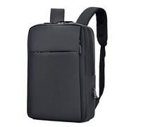 Uinfhyknd Mochila Antirrobo para Computadora PortáTil Bolsa de Viaje de Gran Capacidad para Hombres Mochila Escolar para Estudiantes-Negro