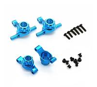 Uinfhyknd Nudillos de DireccióN de Nudillos Verticales Delanteros y Traseros de Metal de 4 Piezas para TT02-02 1/10 Piezas de ActualizacióN de Coche RC