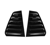 Uinfhyknd Persianas de Ventana Lateral Trasera de Coche, para Golf 7 R 7 7,5 2013-2020 Persianas de Ventana de Estilo de Carreras Cubierta de VentilacióN de Negro