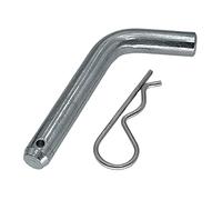 Uinfhyknd Pin y de Enganche de Remolque Enganche de Remolque de Servicio Pesado de 5/8 Pulgadas de DiáMetro para Montaje de Bola de Enganche Receptor de 2 Pulgadas de DiáMetro