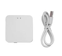 Uinfhyknd Tuya ZigBee Centro de Puerta de Inteligente Puente de Casa Inteligente Tuya Smart Life App Control Remoto InaláMbrico para Todos Productos Inteligentes Tuya ZigBee 3.0