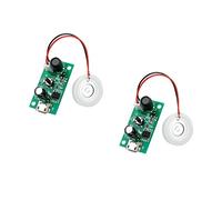 Uinfhyknd USB mini humidificador niebla conductor circuito Fogger atomización película atomizador hoja kit DIY 2pcs