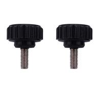 Uinfhyknd X 10Mm Tornillo De Cabeza Con Cabeza Moleteada Perilla De Abrazadera Moleteada 2 unids